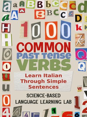 cover image of 1000 Common Past Tense Verbs: Italian